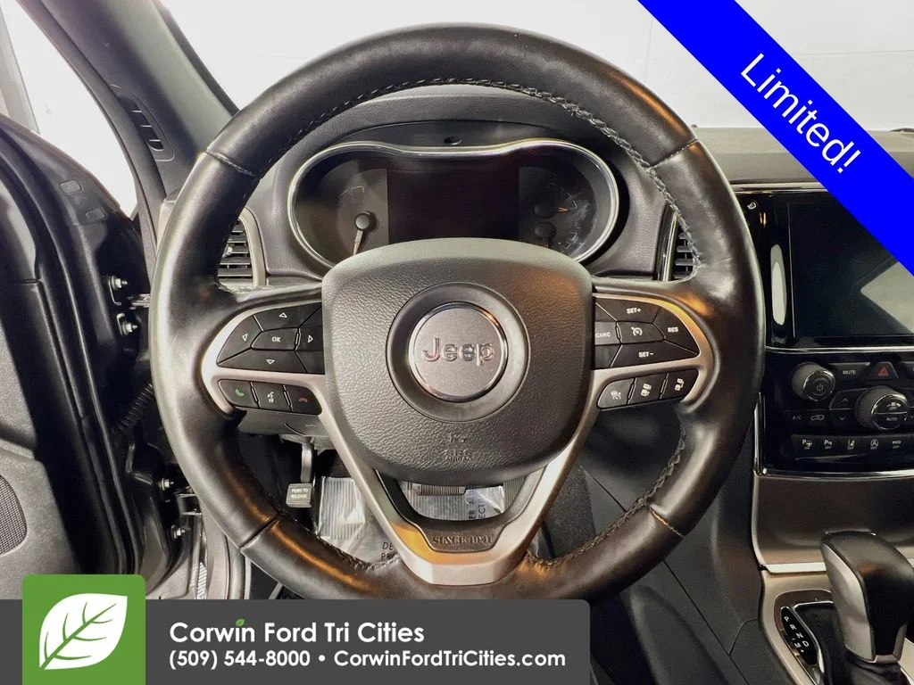 Used 2021 Granite Crystal Clearcoat Metallic Jeep Limited image 8