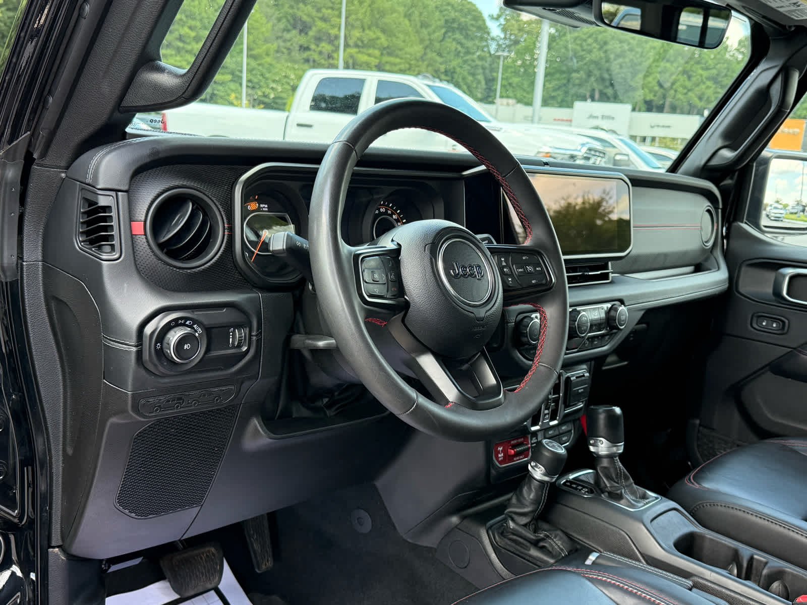 Used 2024 Black Clearcoat Jeep Rubicon X image 14