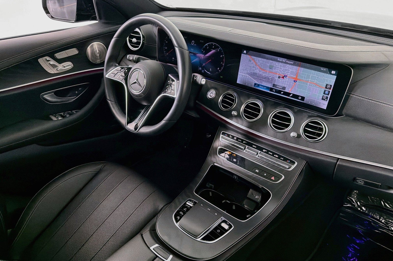 Certified Used 2023 Black Mercedes-Benz E 350 image 16