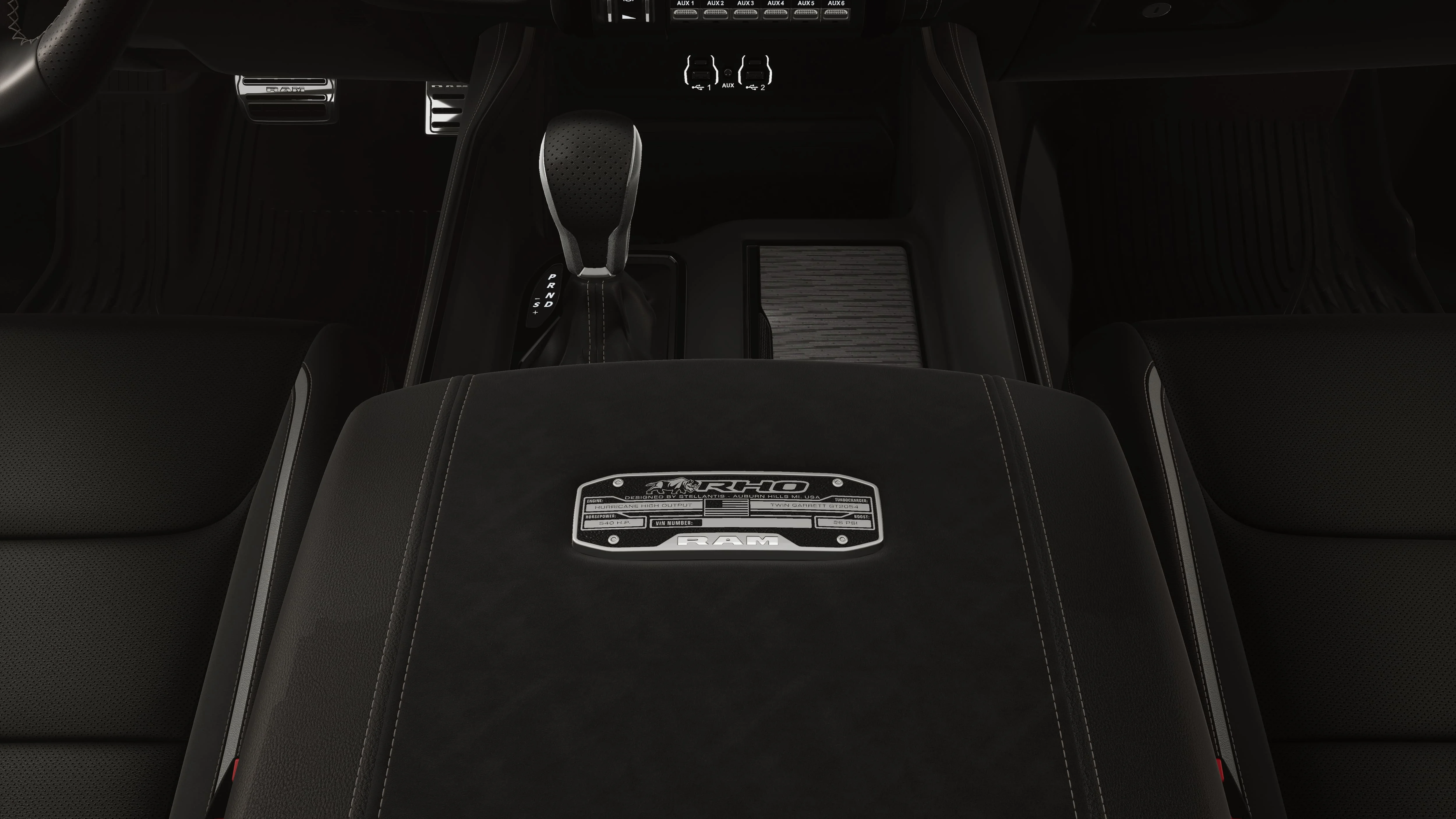 New 2026 Diamond Black Crystal Pearl-Coat Exterior Paint RAM RHO image 30