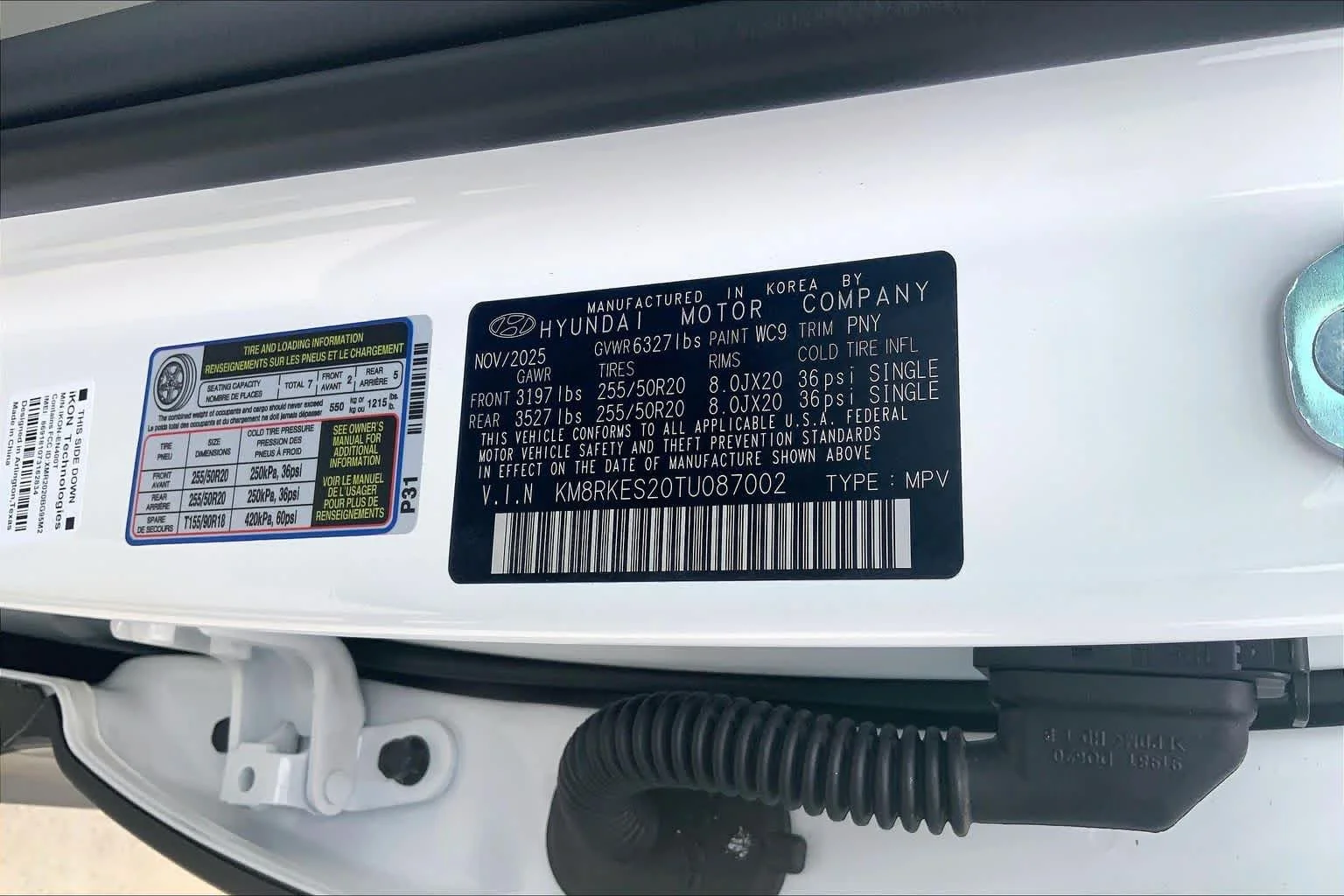 New 2026 Creamy White Pearl Hyundai Limited image 19