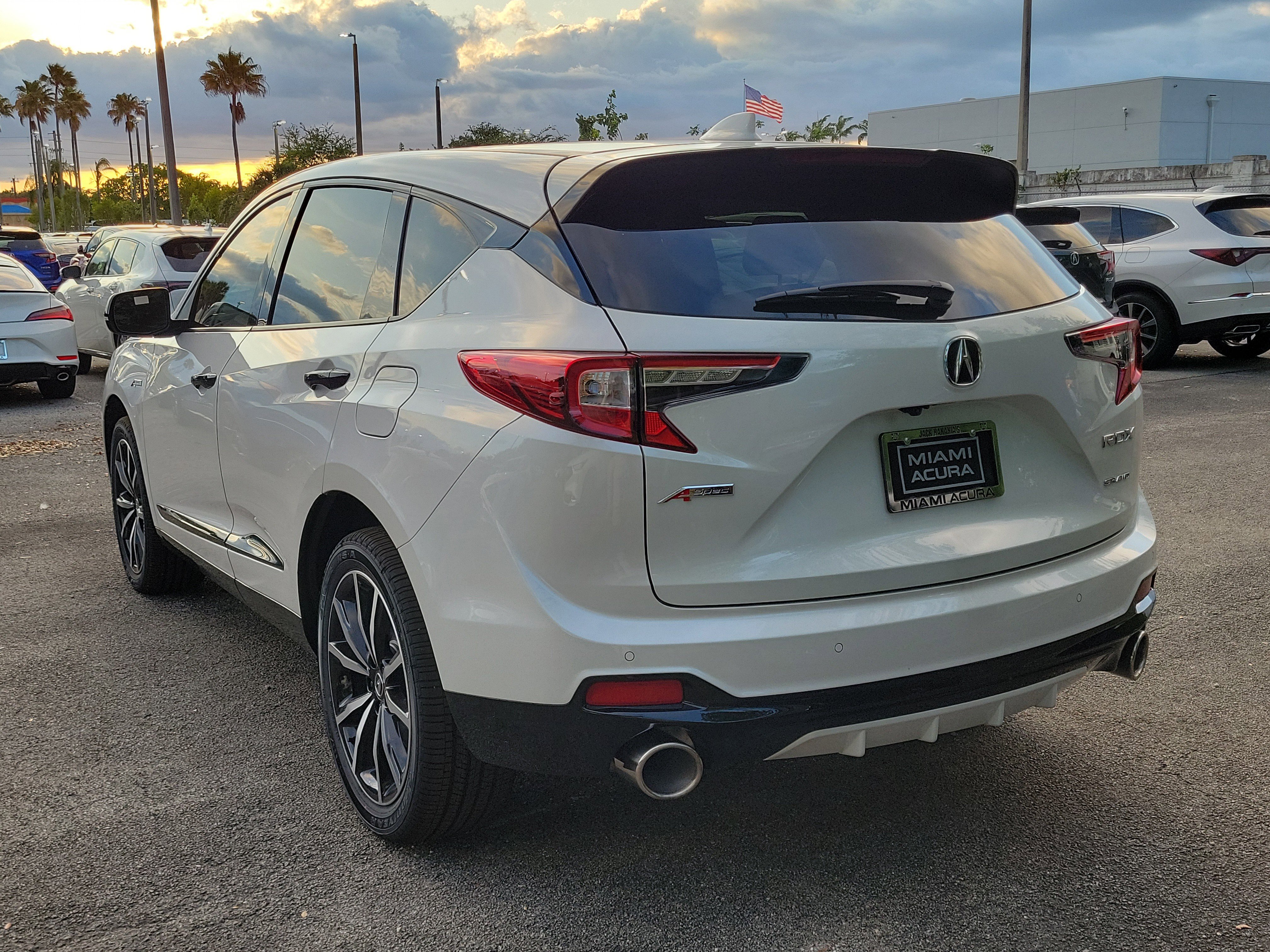 New 2026 White Acura w/A-Spec Advance Package image 3