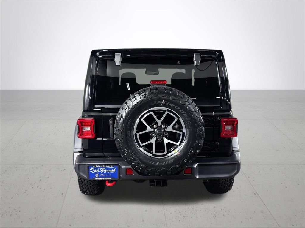 New 2026 Black Clear-Coat Exterior Paint Jeep Rubicon image 7