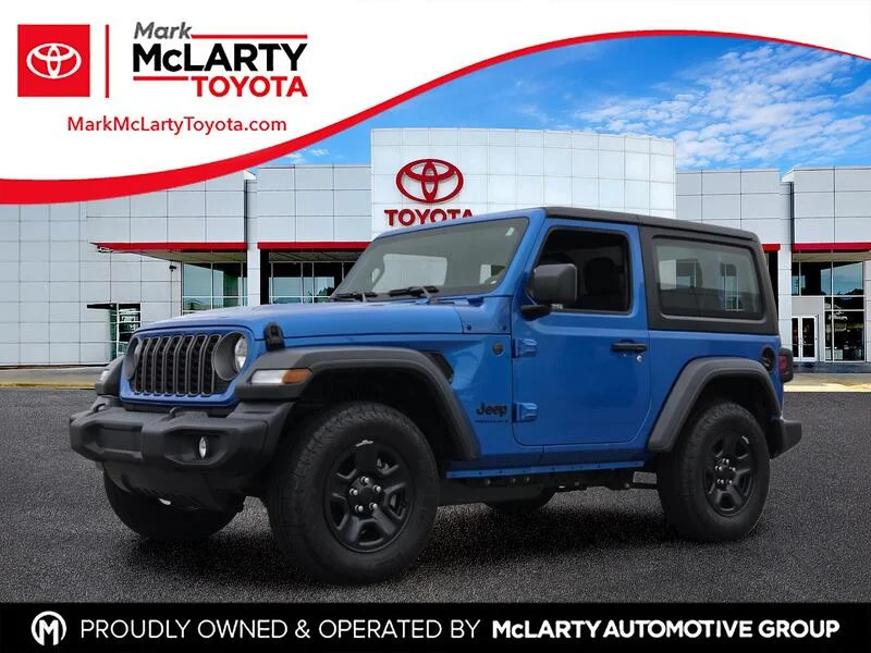 Used 2026 BLUE JEEP SPORT 2 DOOR 4X4 image 1