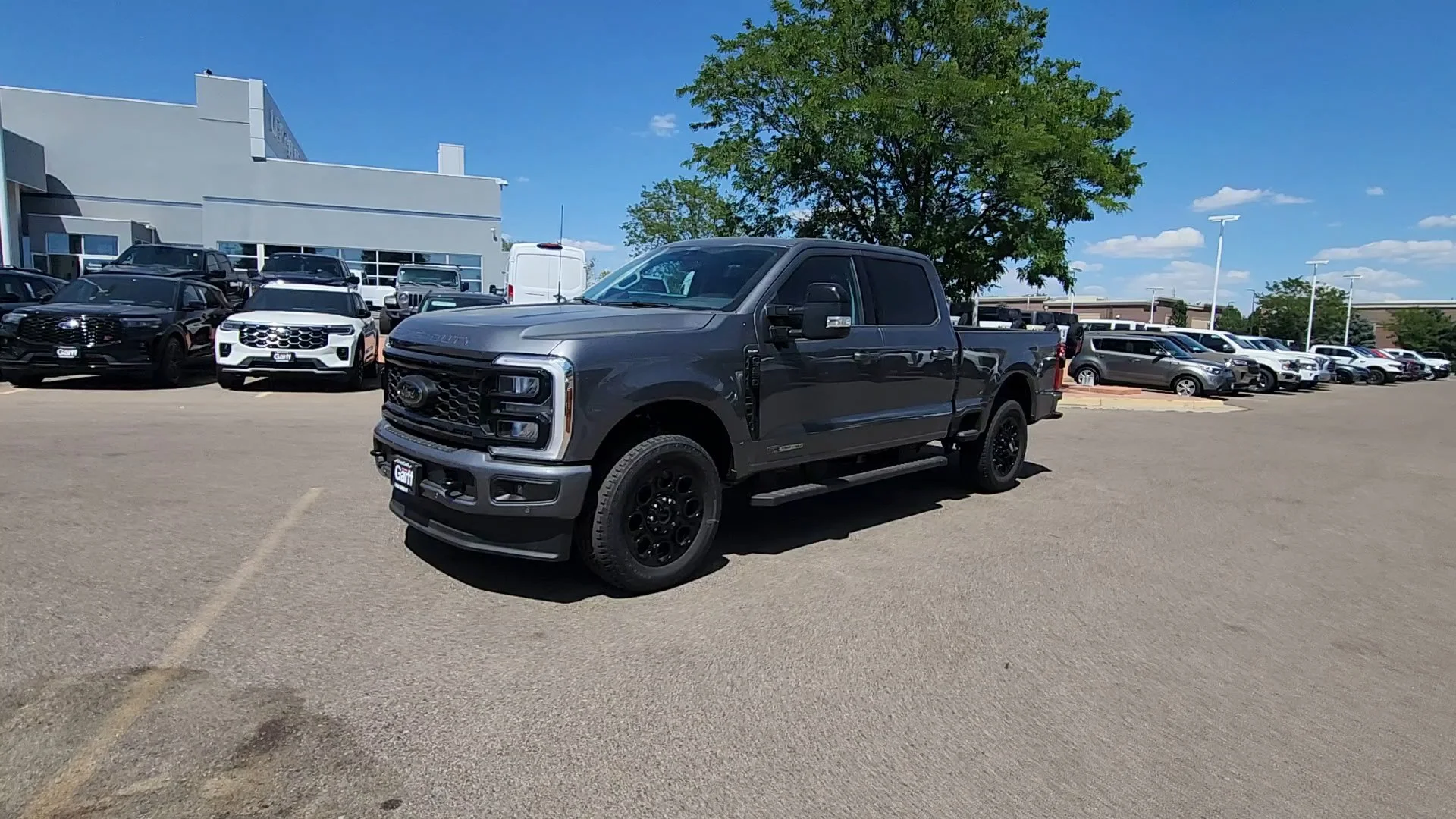 New 2026 Carbonized Gray Metallic Ford LARIAT image 3