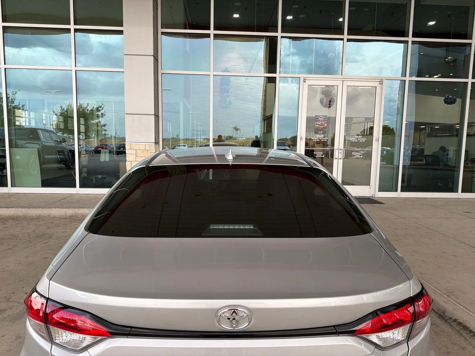 Used 2025 Silver Toyota LE image 12