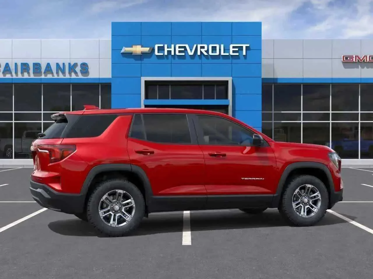 New 2026 Volcanic Red Tintcoat GMC Elevation image 5