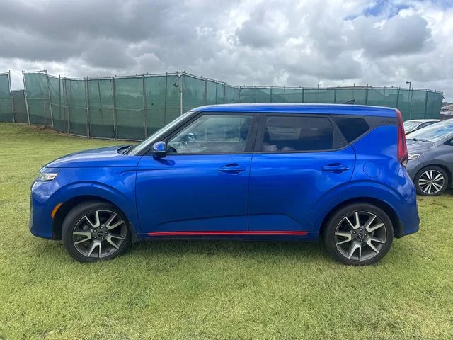 Certified Used 2021 Blue Kia GT-Line image 4