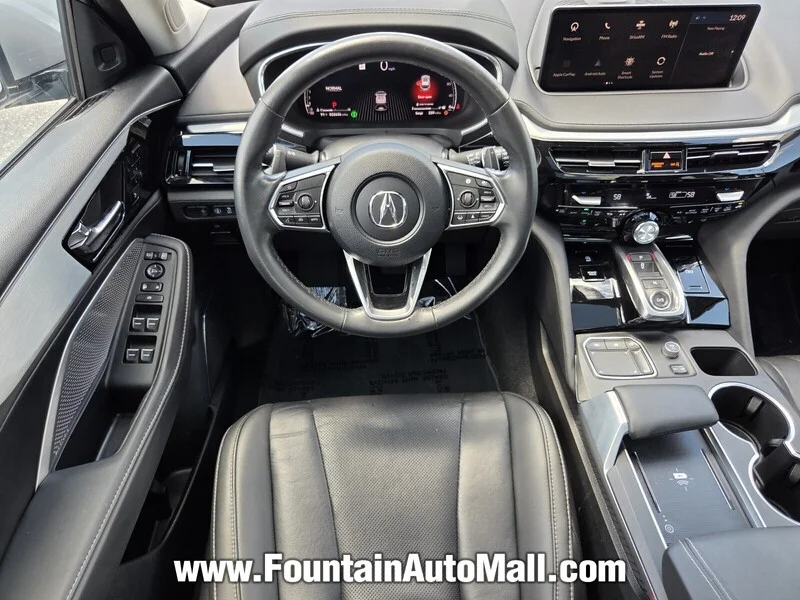 Used 2024 Lunar Silver Metallic Acura FWD W/TECHNOLOGY PACKAGE image 13