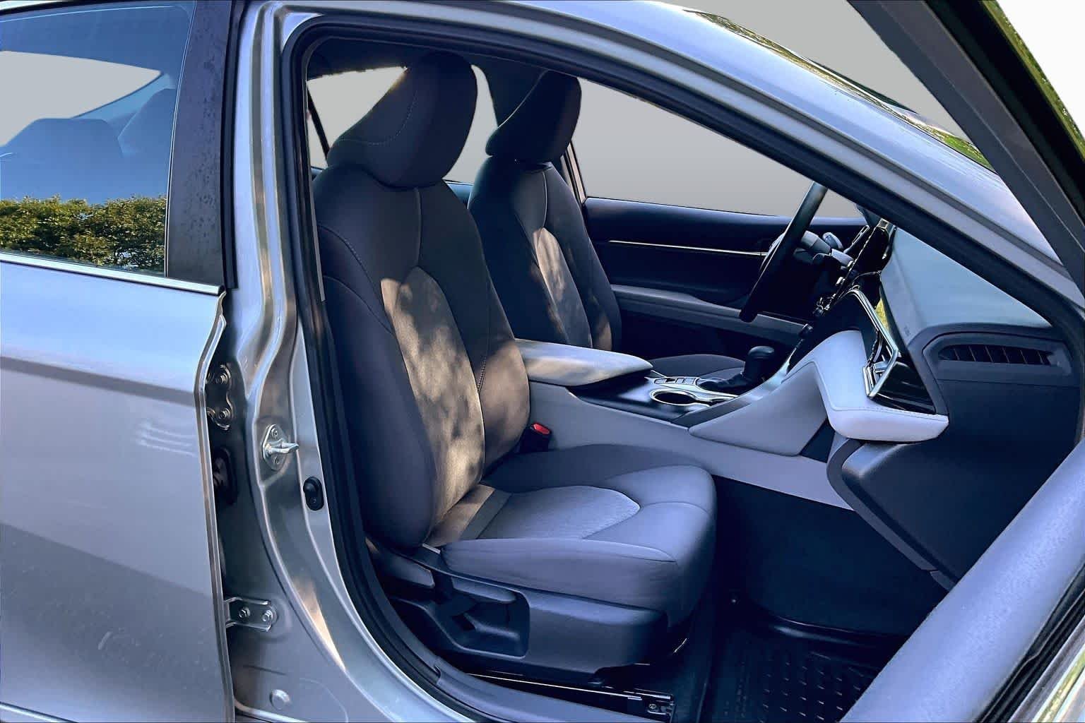 Used 2023 Celestial Silver Metallic Toyota LE image 8