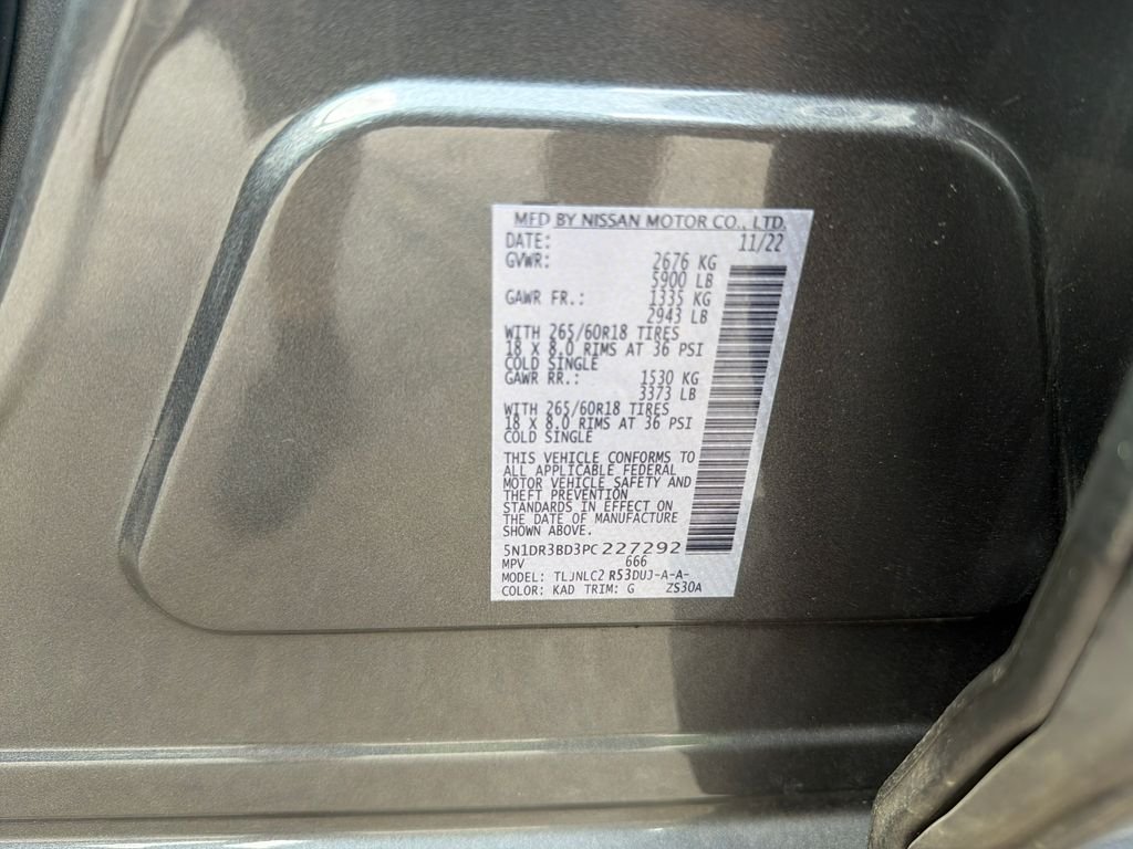 Used 2023 Gray Nissan Rock Creek image 24
