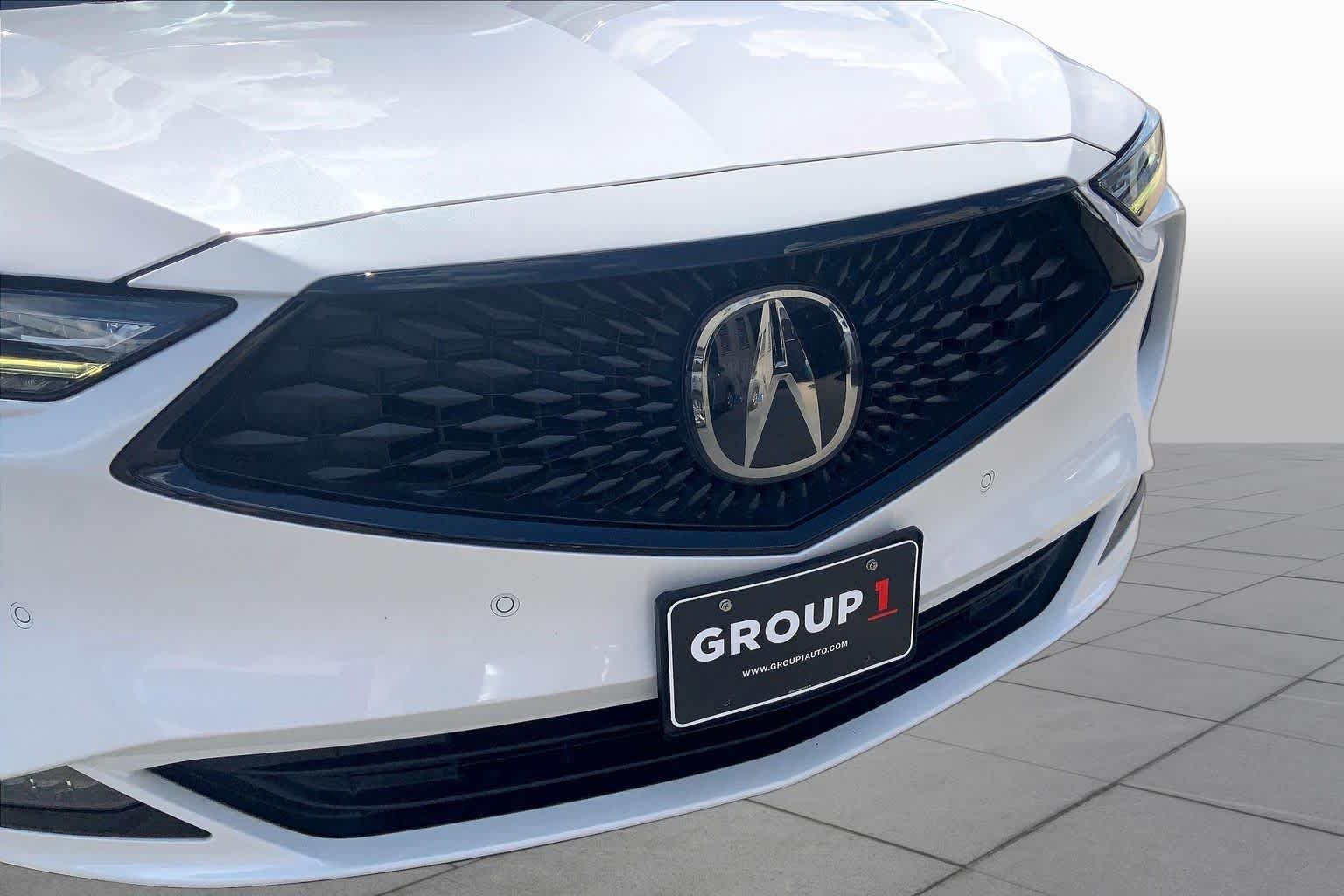 Used 2024 Platinum White Pearl Acura w/A-Spec Package image 30