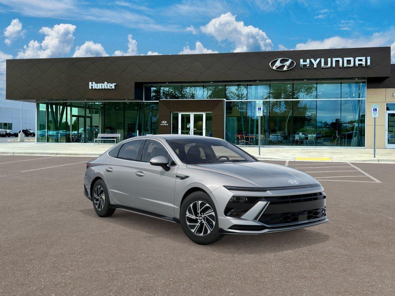 New 2026 Aero Silver Hyundai Blue image 2
