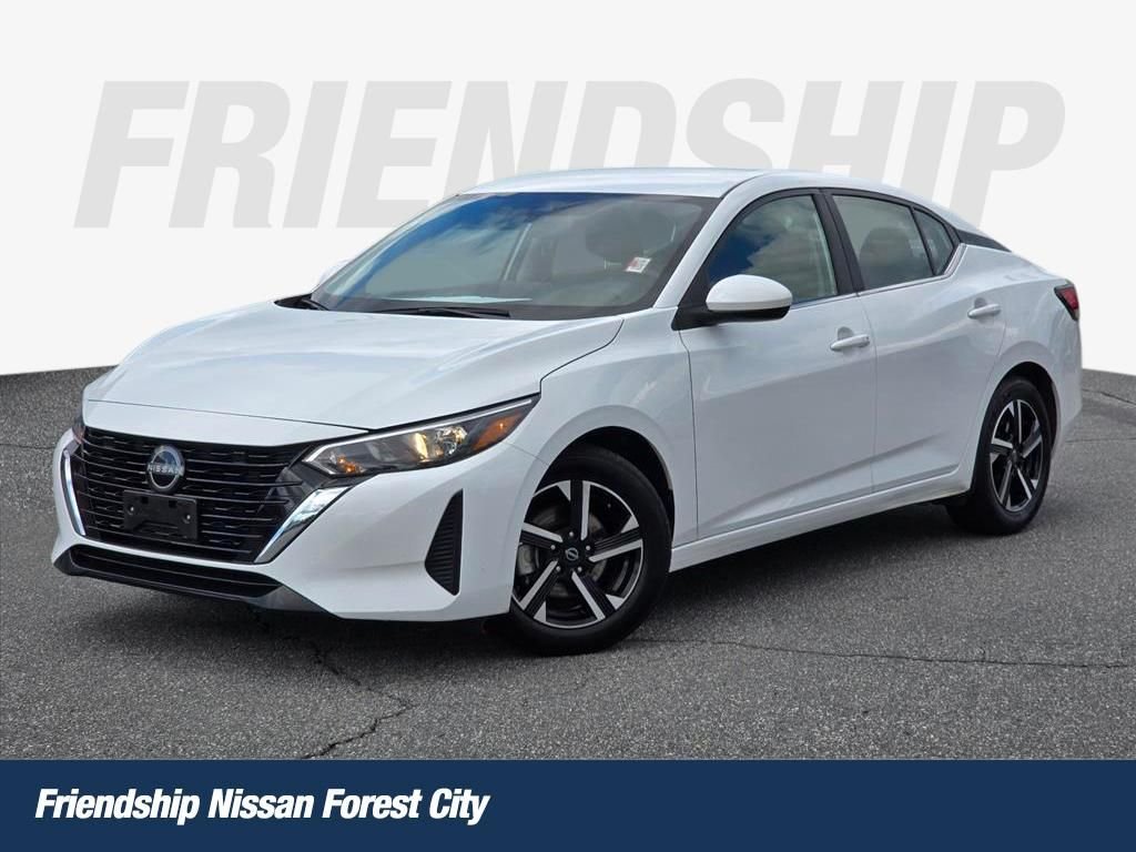 Used 2024 White Nissan SV image 1
