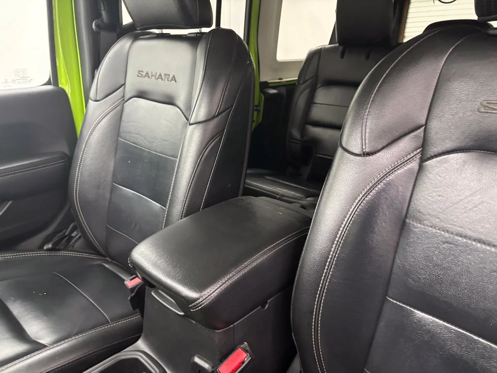 Used 2021 Green Jeep Unlimited Sahara image 24