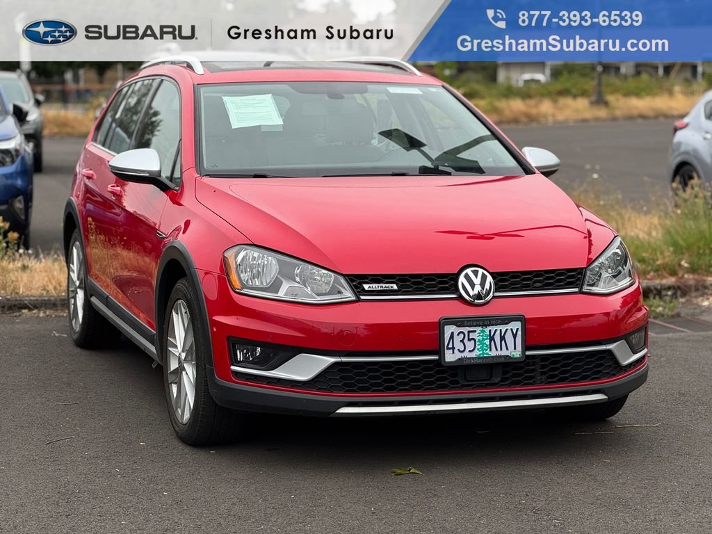 Used 2017 Tornado Red Volkswagen TSI SE image 1