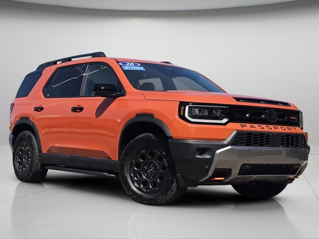 New 2026 Sunset Orange Honda TrailSport Blackout Elite image 40