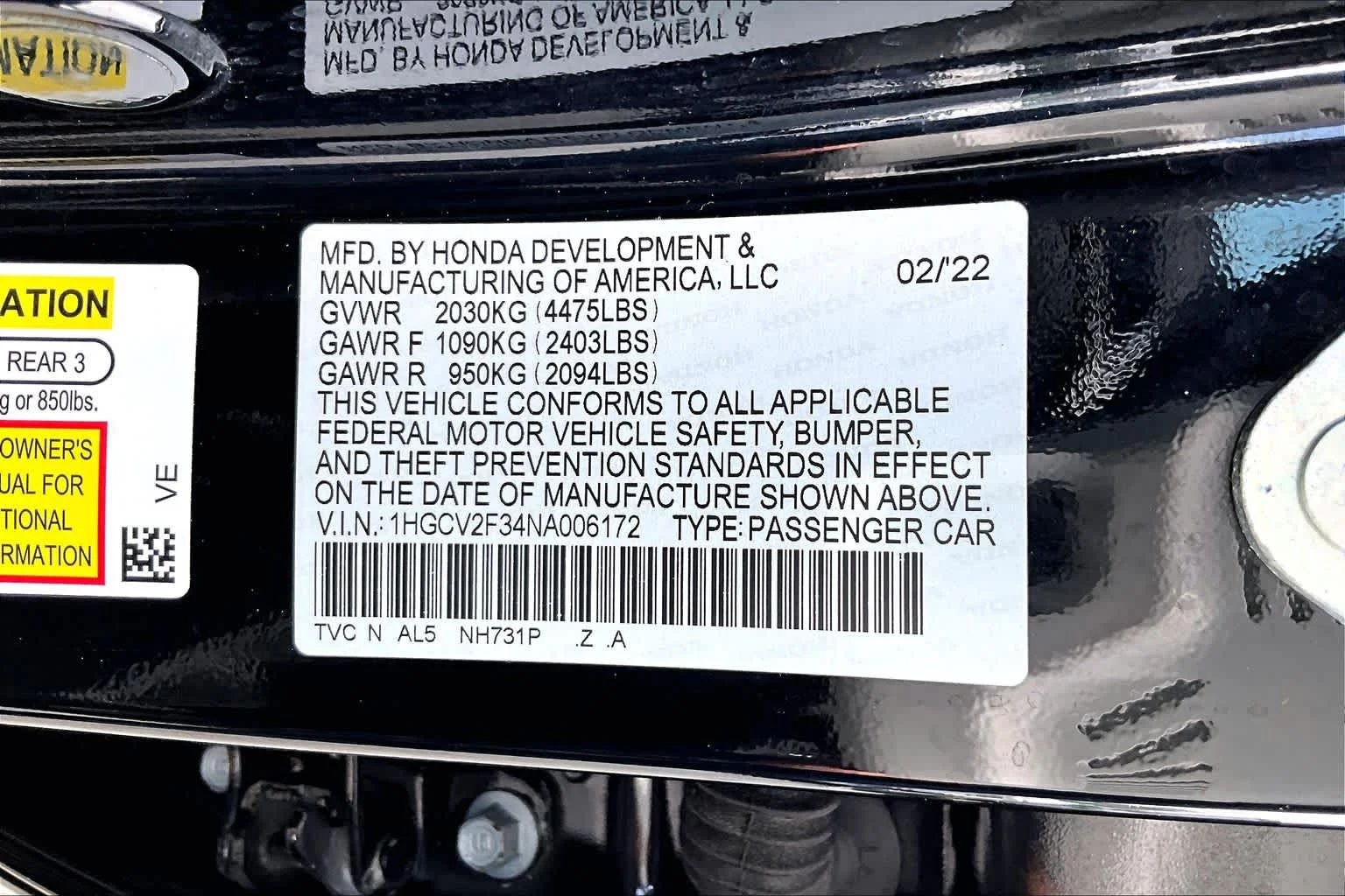 Used 2022 Crystal Black Pearl Honda Sport image 36