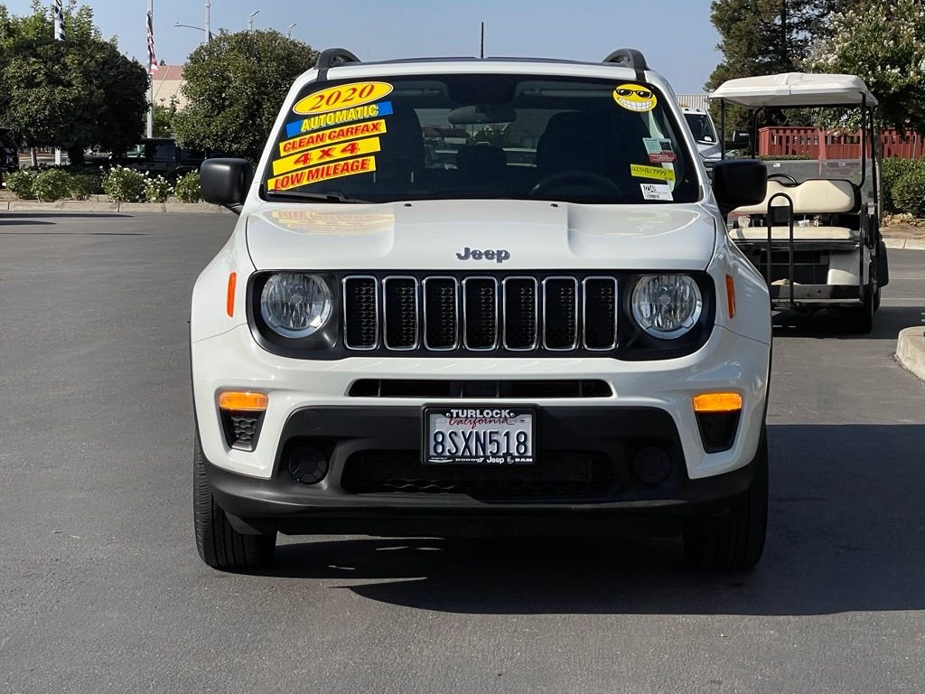 Used 2020 Jeep Renegade Sport with VIN ZACNJBAB7LPL65379 for sale in Turlock, CA