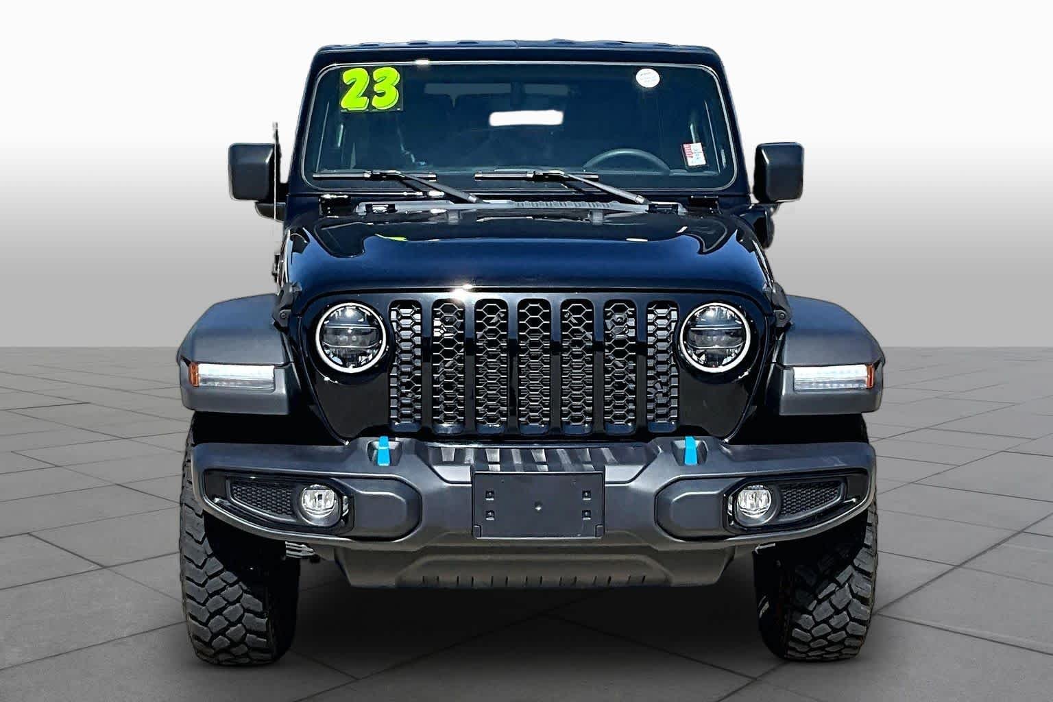 Used 2023 Black Clearcoat Jeep Willys image 4
