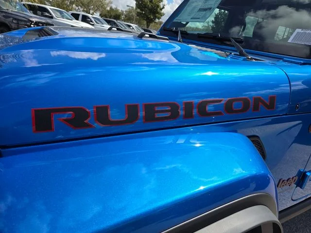 New 2026 Hydro Blue Pearl-Coat Exterior Paint Jeep Rubicon X image 3