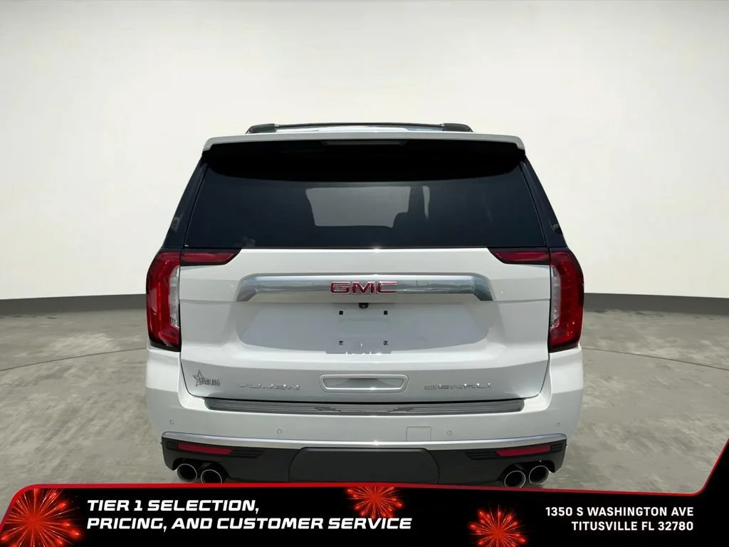 Used 2024 White Frost Tricoat GMC Denali image 7