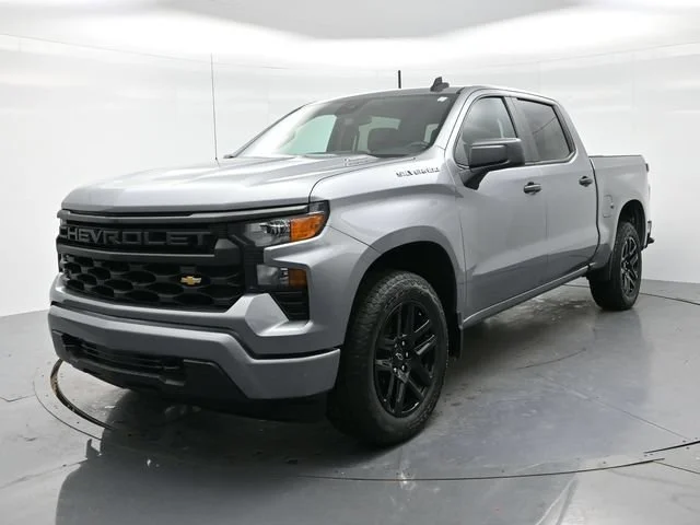 Used 2025 Sterling Gray Metallic Chevrolet Custom image 3