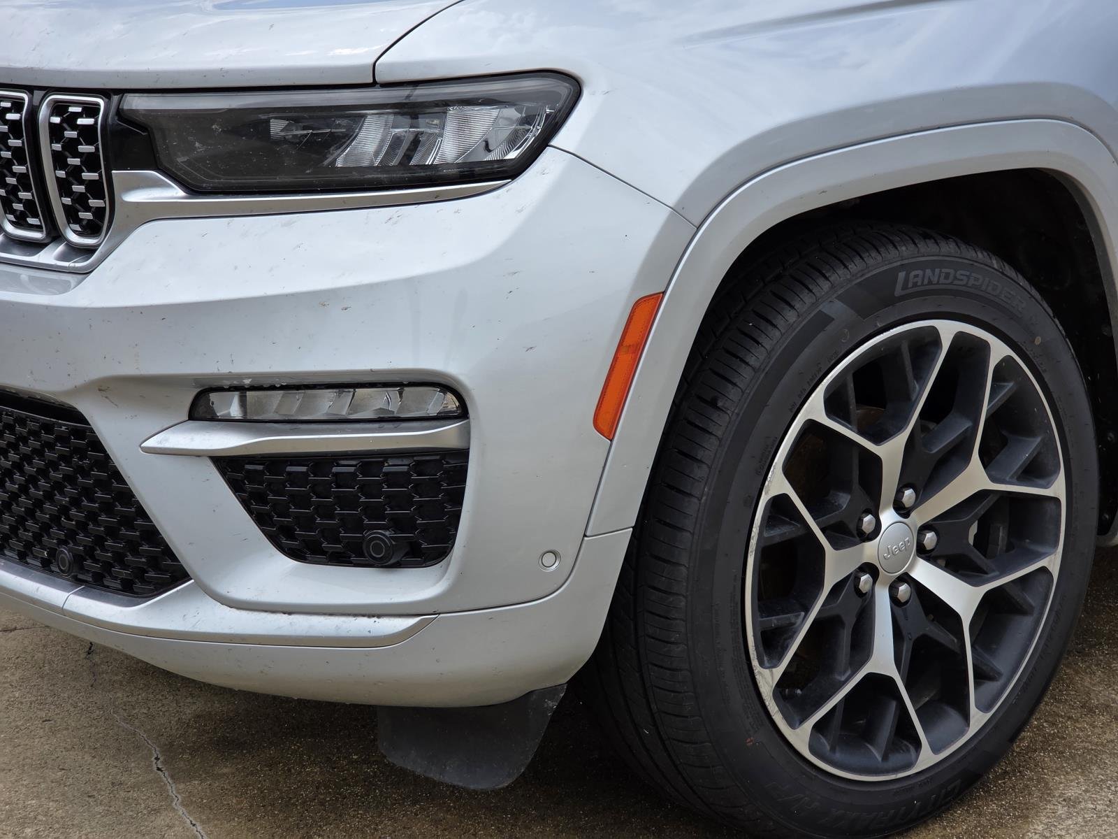 Used 2022 SILVER JEEP SUMMIT image 2