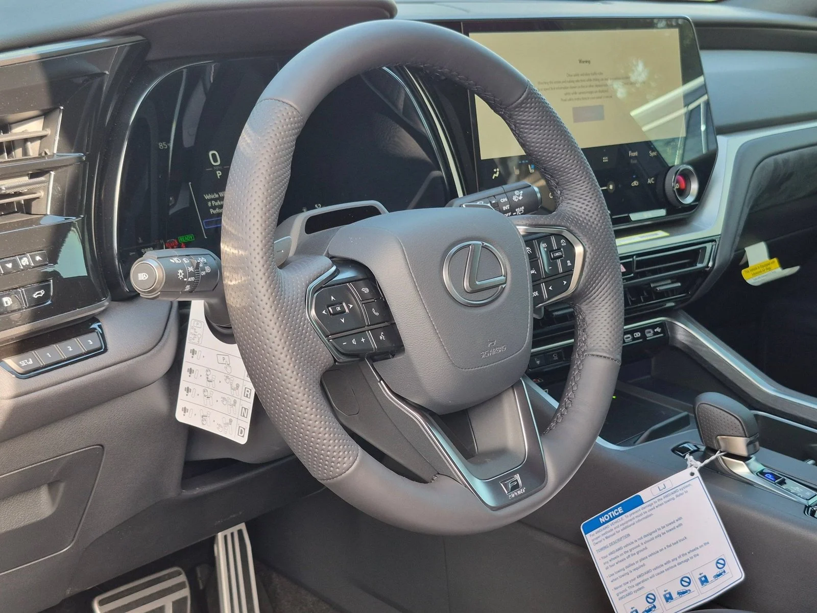New 2026 Caviar Lexus TX 500h F SPORT PERFORMANCE PREMIUM AWD image 3