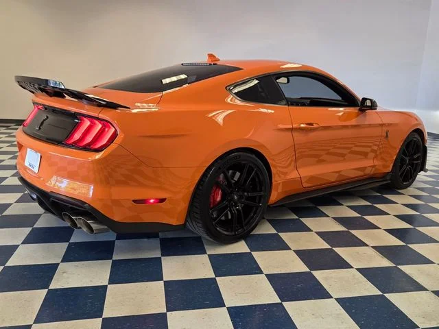 Used 2021 Orange Ford Shelby GT500 image 8