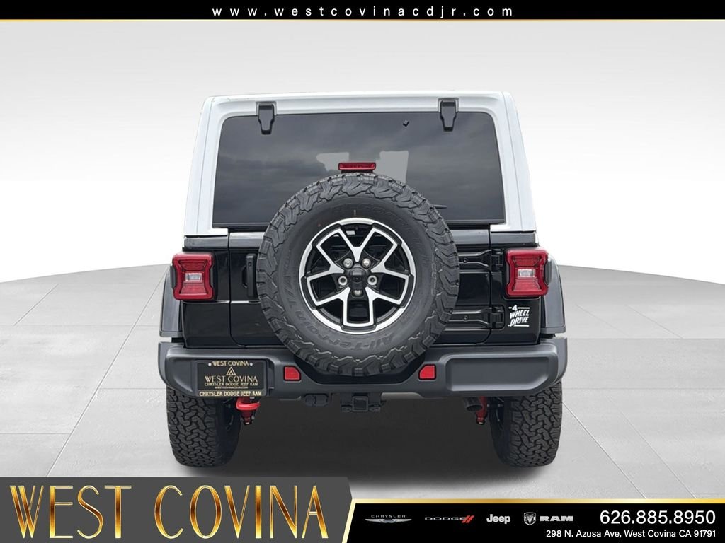 New 2026 Black Clear-Coat Exterior Paint Jeep Rubicon image 9