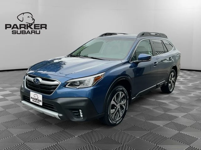 Used 2022 Abyss Blue Pearl Subaru Limited image 1