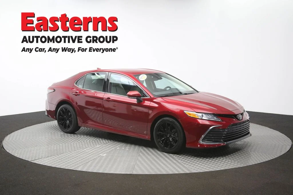 Used 2021 Red Toyota XLE image 48