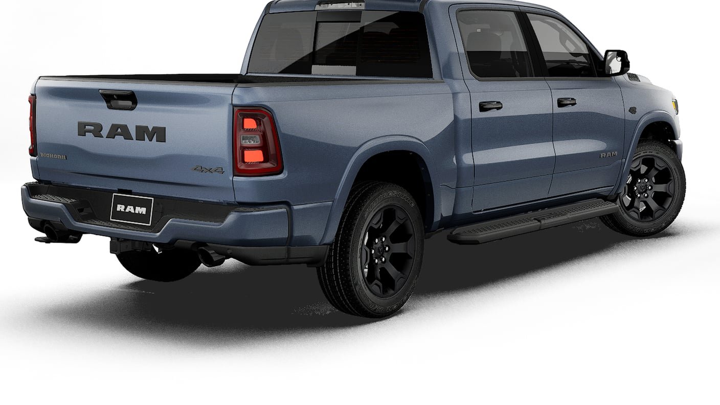 New 2027 Forged Blue Metallic Exterior Paint RAM BIG HORN image 14