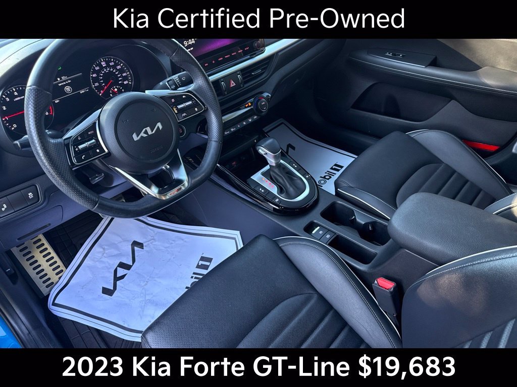 Certified Used 2023 Blue Kia GT-Line image 11