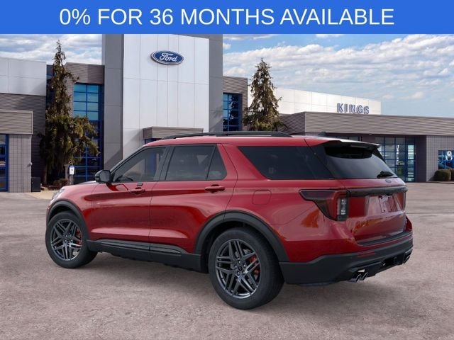 New 2026 Rapid Red Metallic Tinted Clearcoat Ford ST image 4