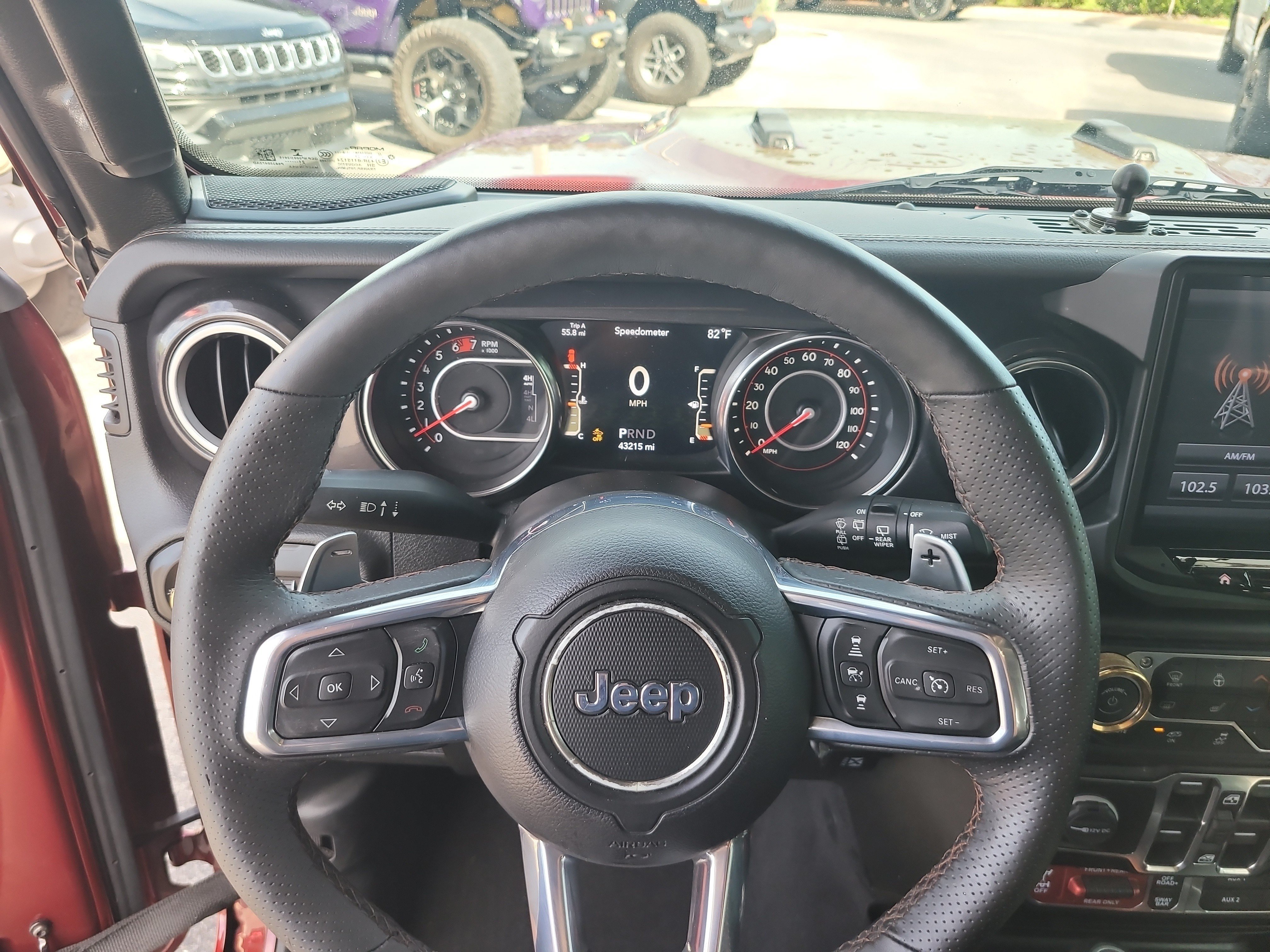 Used 2021 Snazzberry Pearlcoat Jeep Unlimited Rubicon 392 image 28
