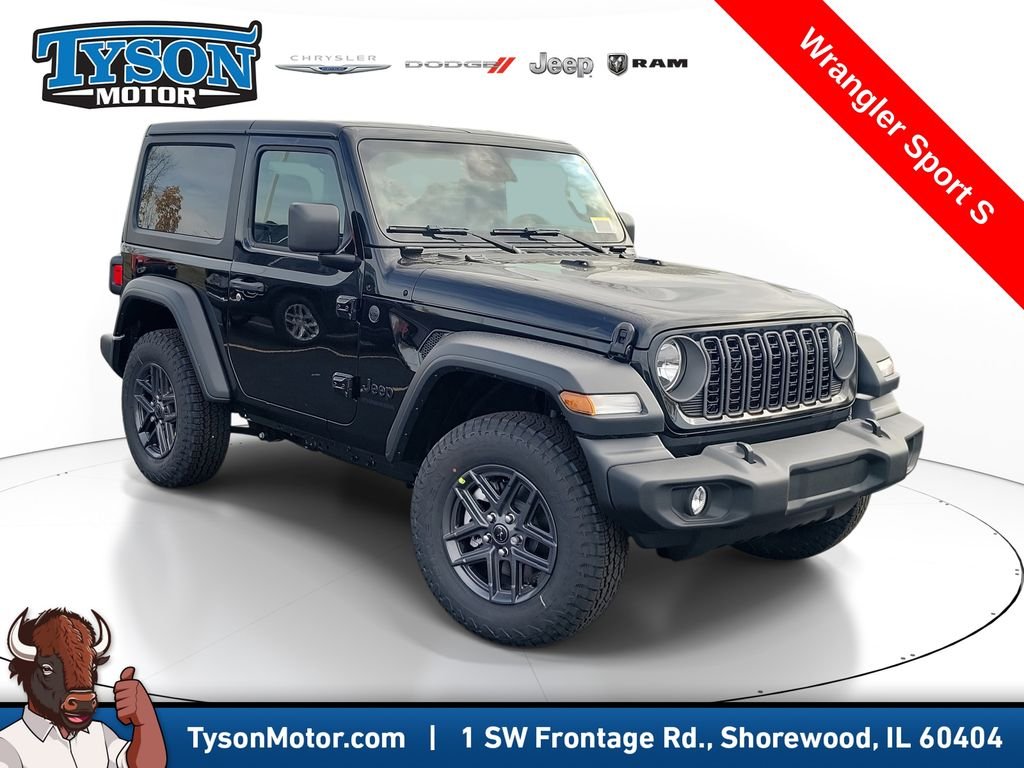 New 2026 Black Clearcoat Jeep Sport S image 1