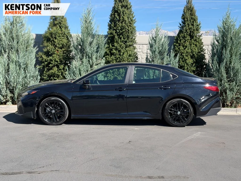 Used 2025 Black Toyota SE image 4