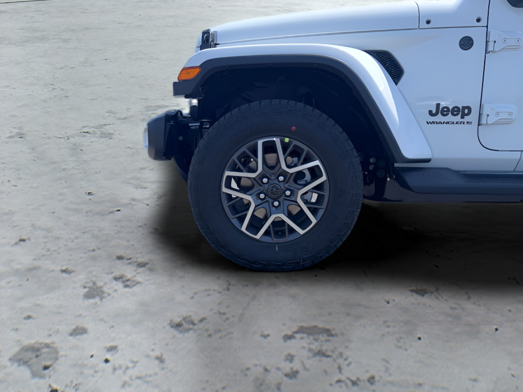 New 2026 Bright White Clear-Coat Exterior Paint Jeep Sahara image 9