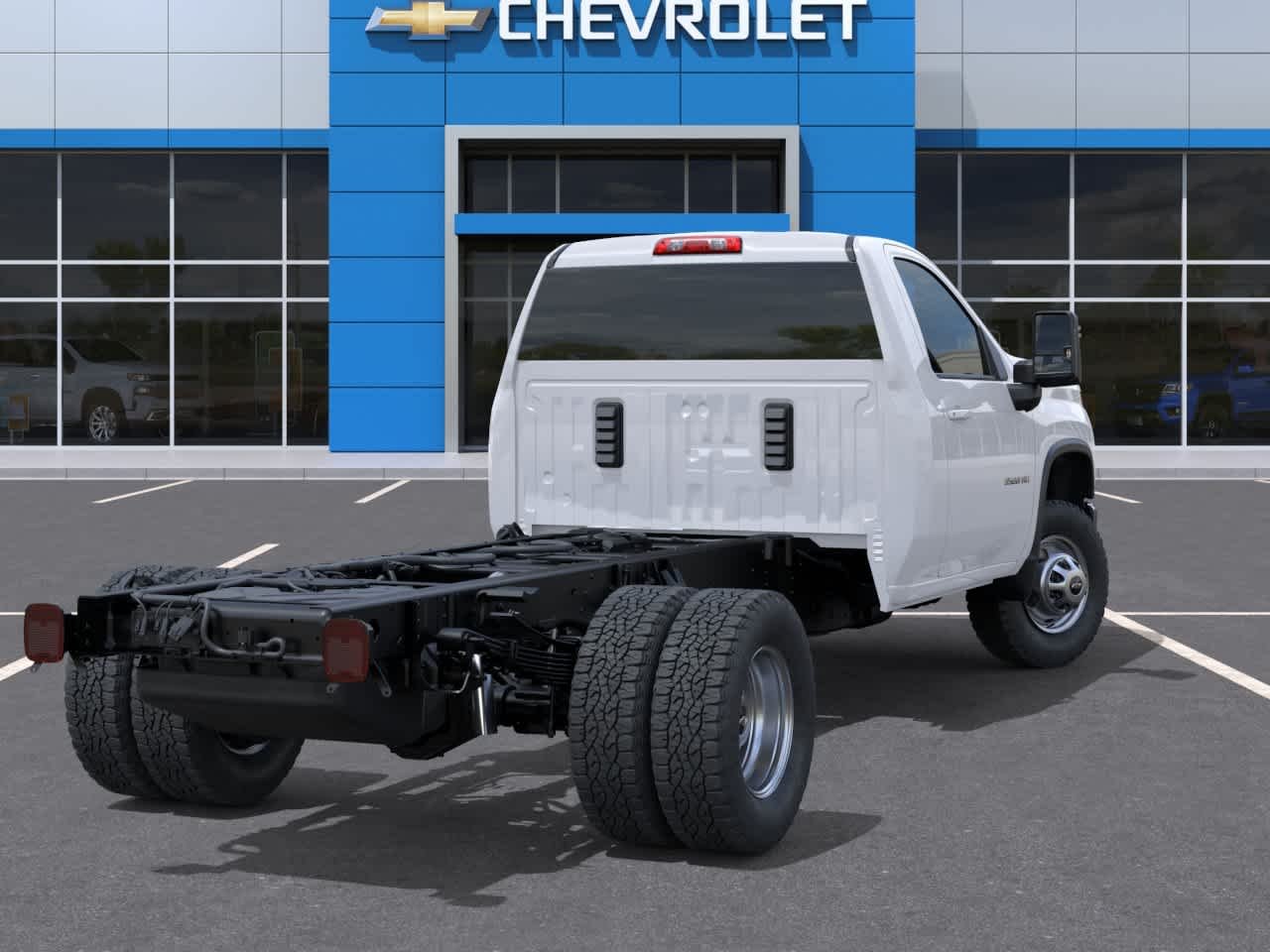 New 2025 Summit White Chevrolet Work Truck image 4