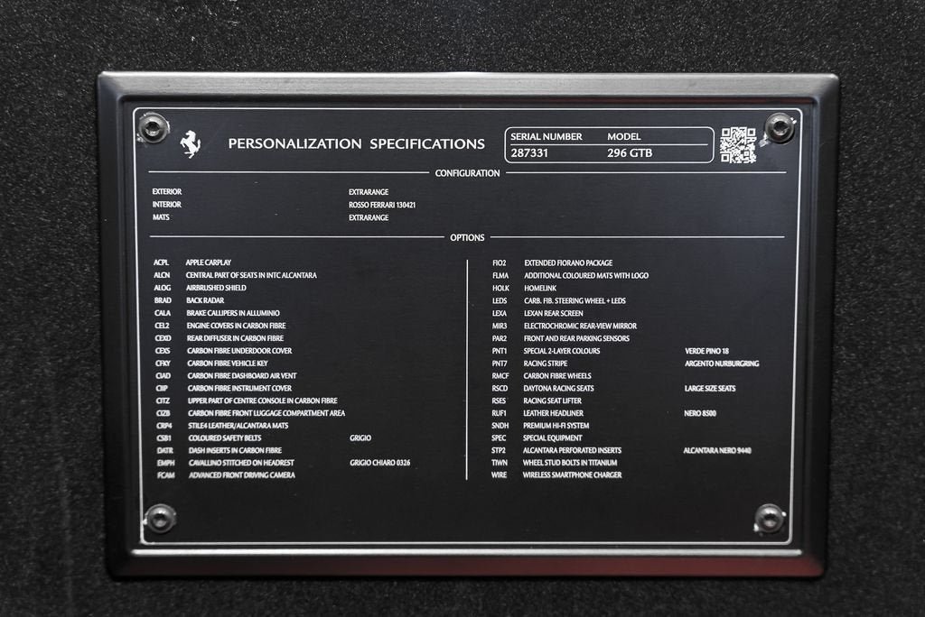 Certified Used 2022 Verde Pino 18 Ferrari Base image 19