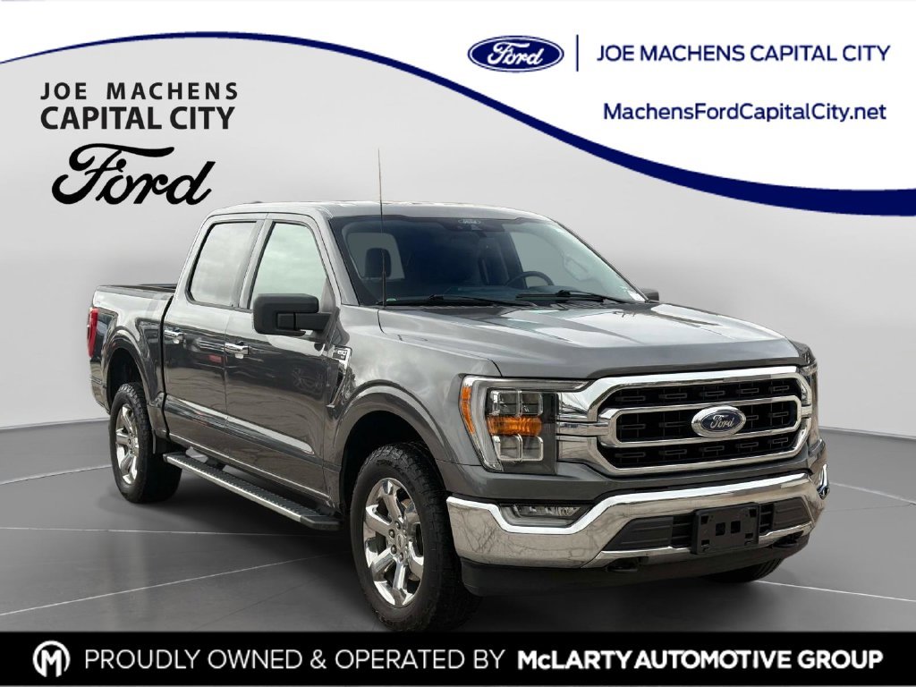 Used 2022 Gray Ford XLT image 1