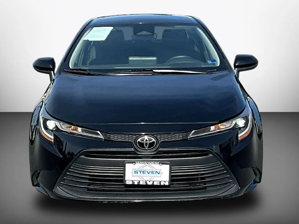 Used 2024 Black Toyota LE image 2