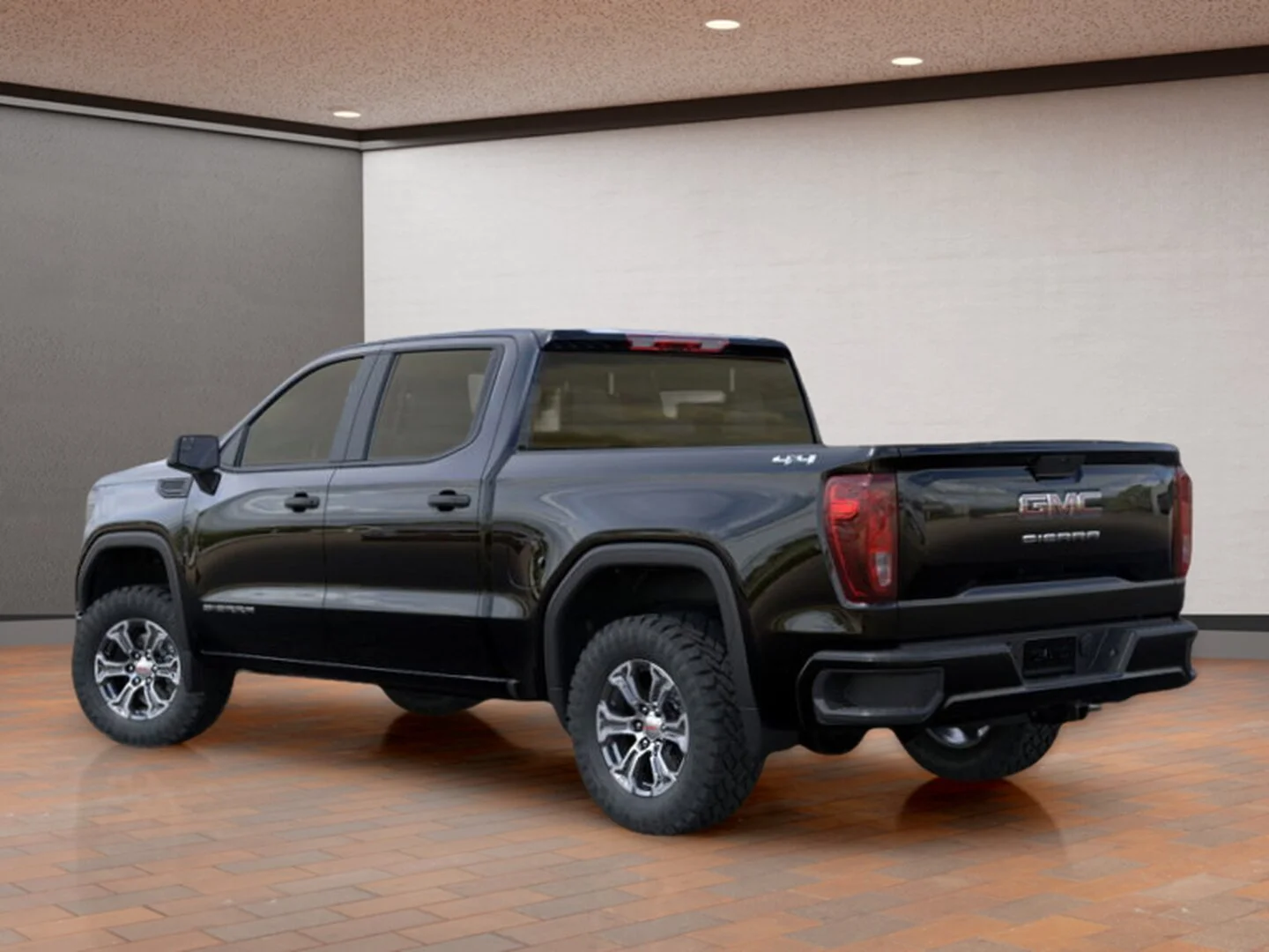 New 2026 Black GMC Crew Cab Short Box 4-Wheel Drive Pro image 3