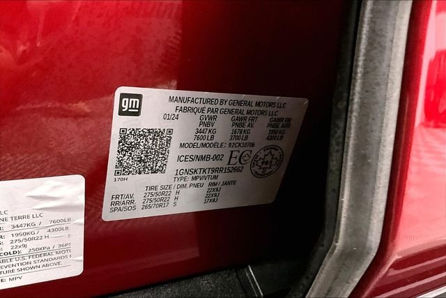 Used 2024 Radiant Red Tintcoat Chevrolet High Country image 43