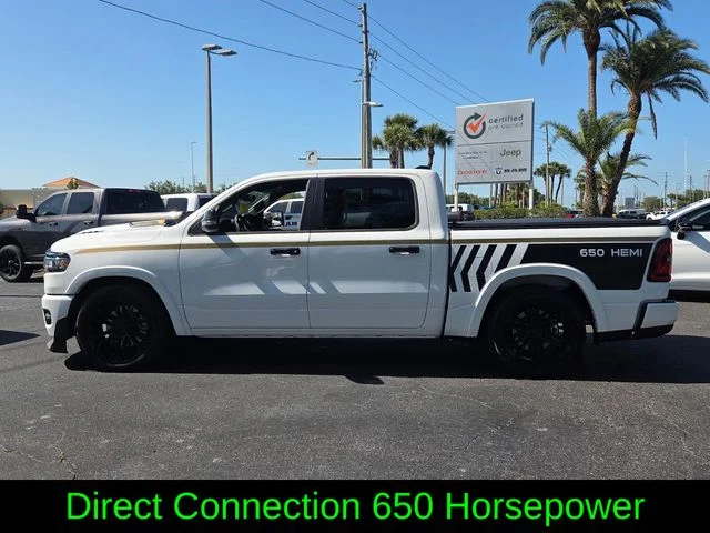 New 2026 Bright White Clear-Coat Exterior Paint RAM DC650 Hemi Supercharged image 4