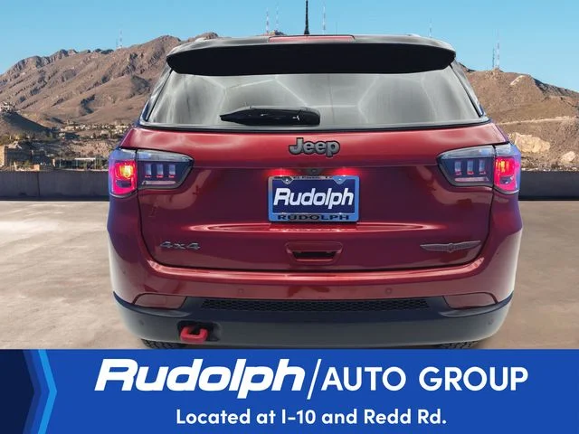 Used 2025 Red Jeep Trailhawk image 4