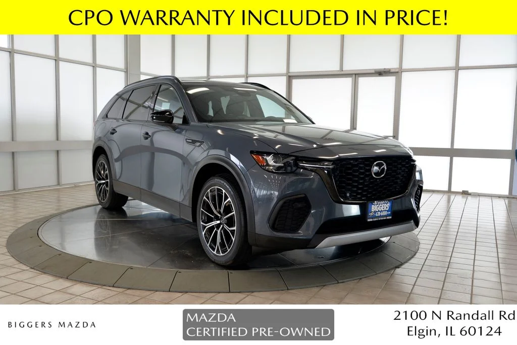 Certified Used 2025 Gray Mazda Premium Plus image 1