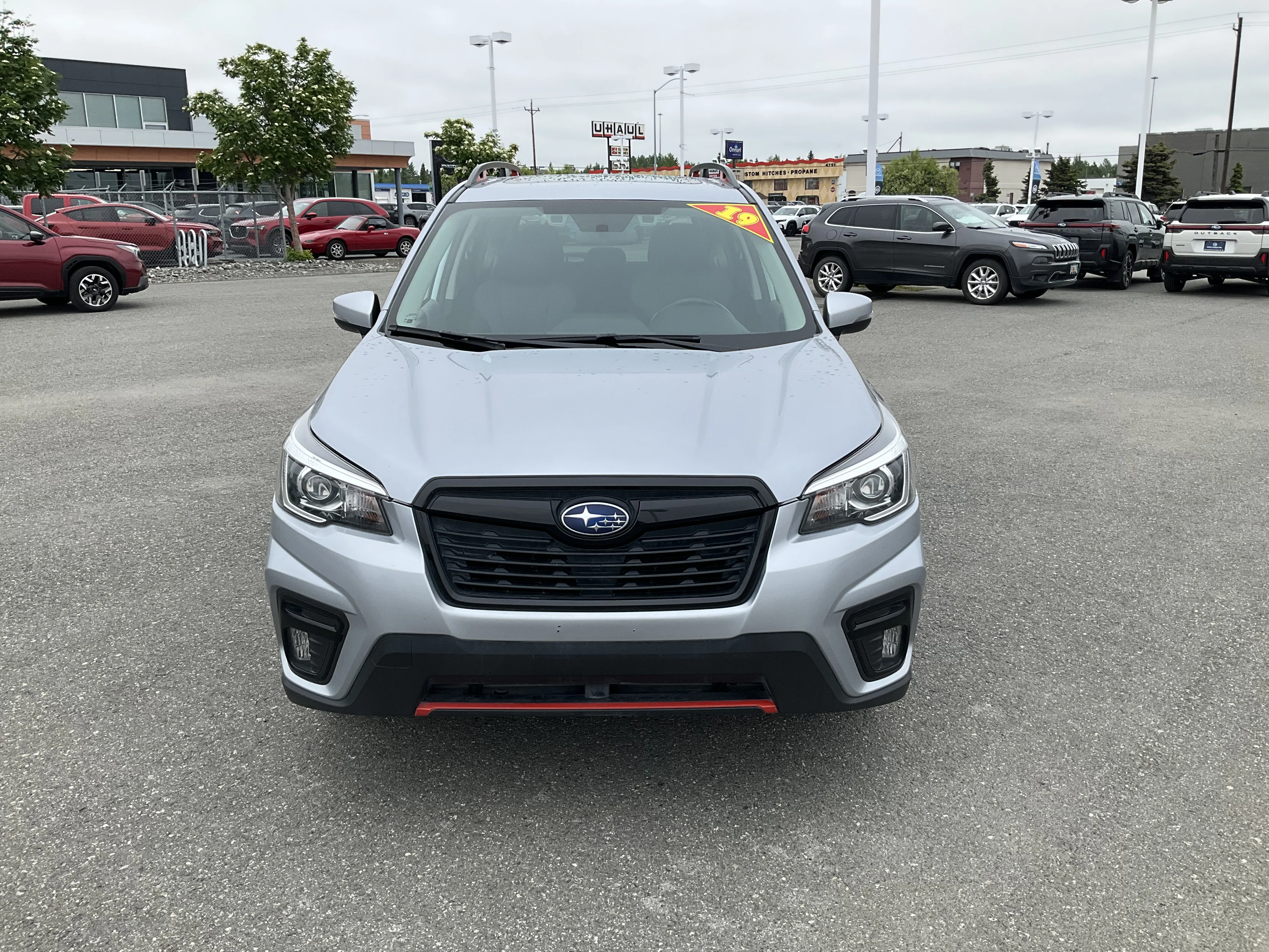 Used 2019 Ice Silver Metallic Subaru Sport image 2